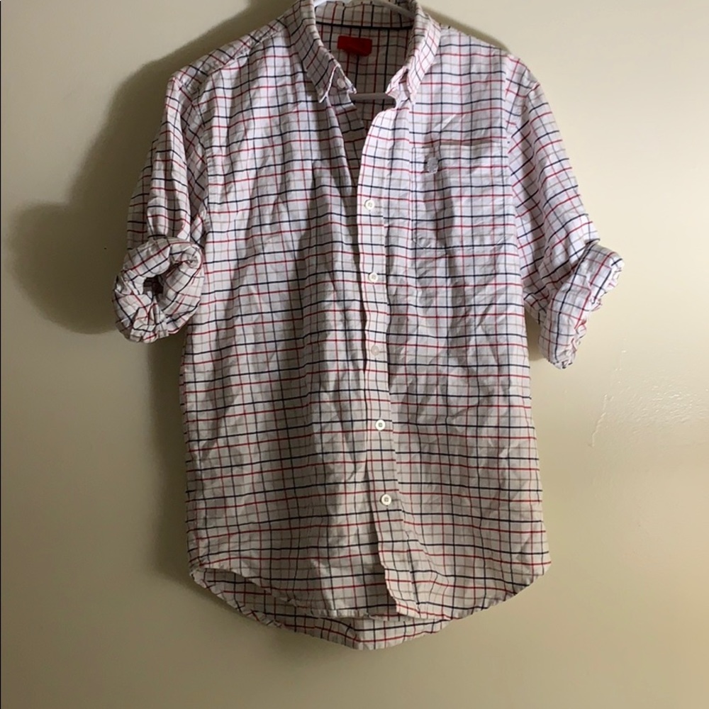 IZOD Boys Long Sleeve Casual Button Down